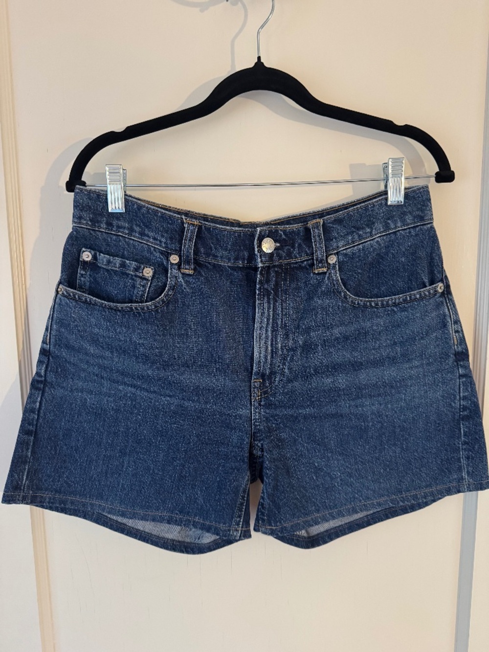 Everlane Blue Denim Shorts, Size 6/8